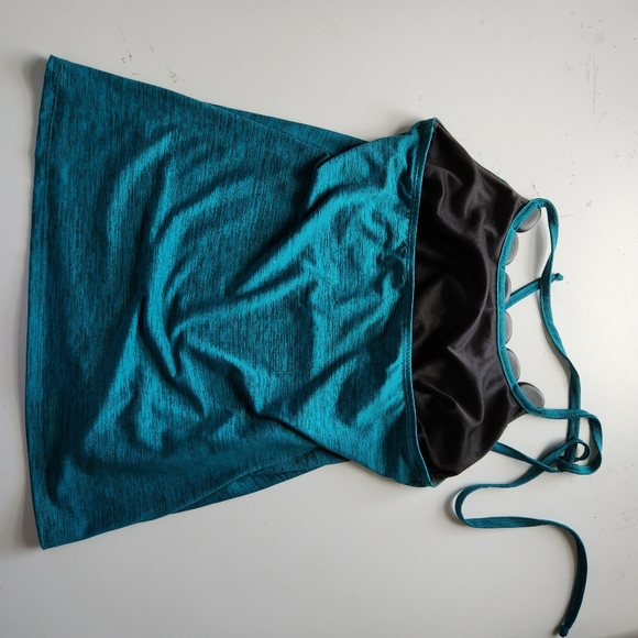Tie Up Halter Top M - Picture 3 of 4